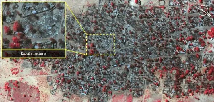 Boko Haram’ın köy katliamı uydu fotoğraflarında