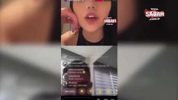 Ümitcan Uygun ve Aleyna Çakır Instagram canlı yayınında kavga ettikleri görüntüler | Video