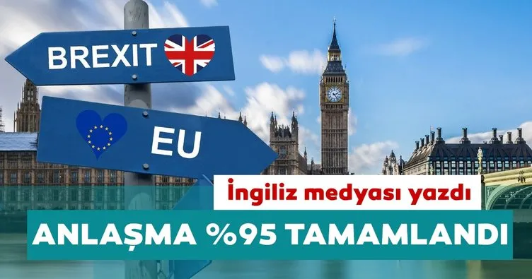 İngiliz Sky News: AB’ye göre Brexit anlaşması yüzde 95 tamamlandı