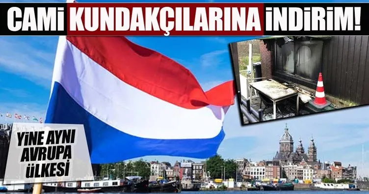 Hollanda, cami kundaklayanlara ceza indirimi verdi