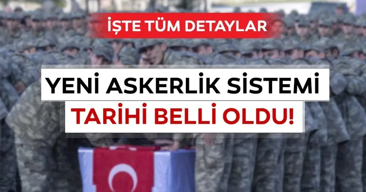 Yeni askerlik sistemi hakkında son dakika haberi! Yeni tek tip askerlik sistemi ne zaman yürürlüğe girecek? İşte bedelli ücreti