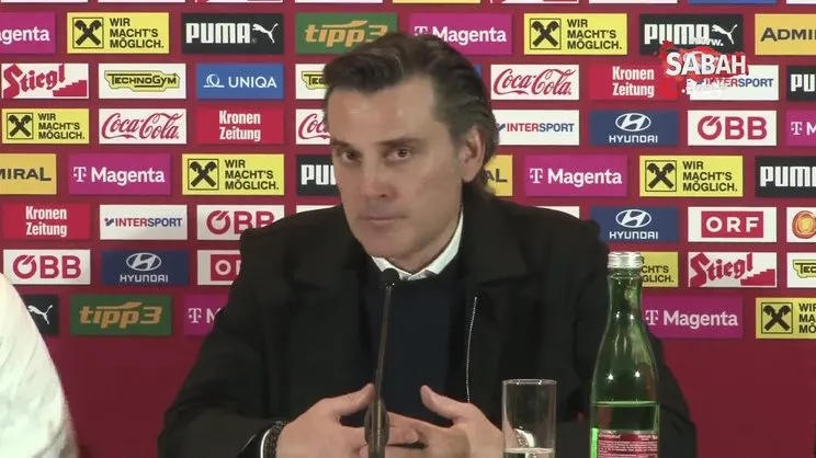 Avusturya 6-1 Türkiye | Vincenzo Montella’dan istifa sorusuna tepki | Video