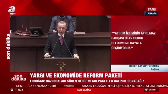 Cumhurbaşkanı Erdoğan'dan flaş Cumhur İttifakı açıklaması | Video