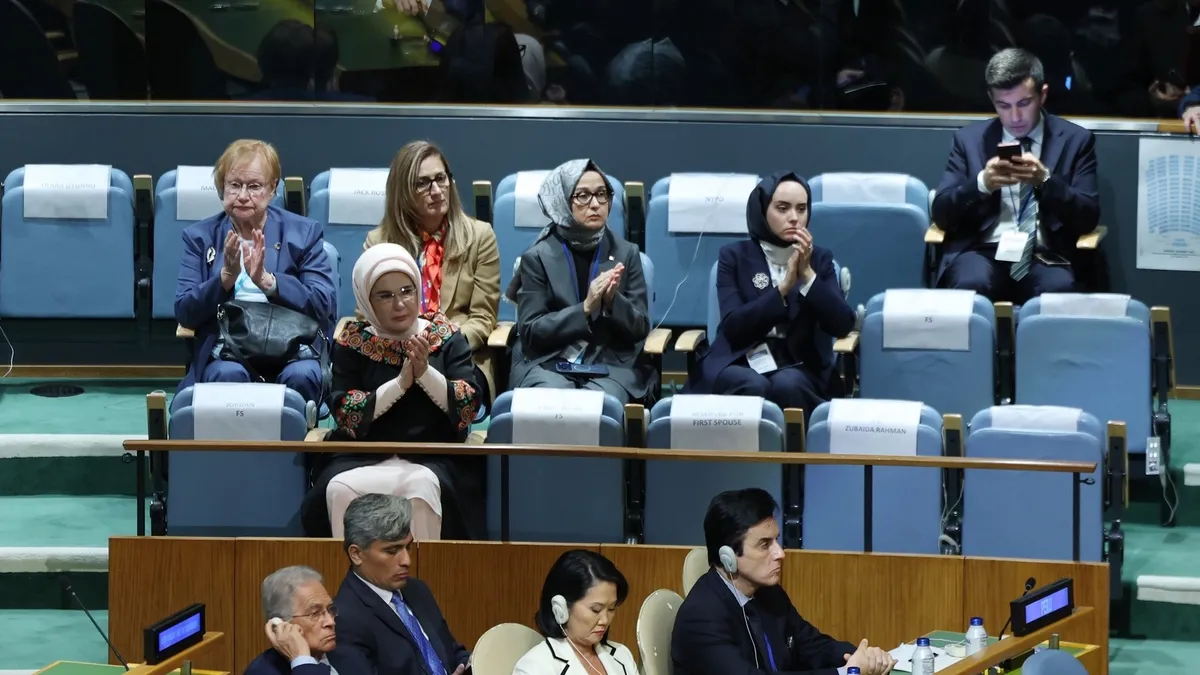 Emine Erdoğan'dan Başkan Erdoğan'ın BM'deki hitabına ilişkin paylaşım