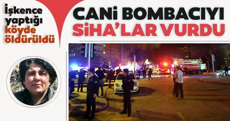 PKK’nın bombacısı SİHA ile vuruldu