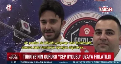 Son dakika: Uzaya fırlatılan Türkiye’nin ilk cep uydusu ’Grizu-263A’dan başarıyla sinyal alındı! | Video