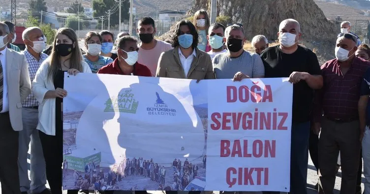İzmir’de Harmandalı protestosu