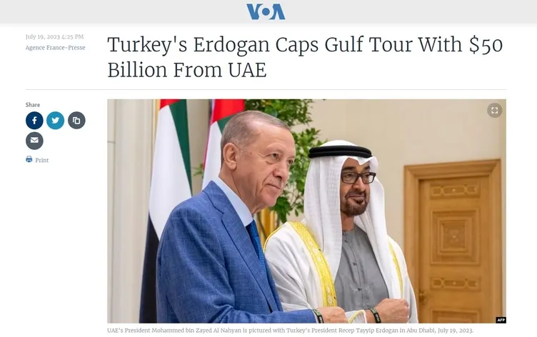 Türkiye ve BAE arasındaki dev anlaşma dünyada yankılandı! Madde madde detayları yazdılar...