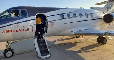 Ağrı’da prematüre bebek uçak ambulansla Ankara’ya sevk edildi #agri