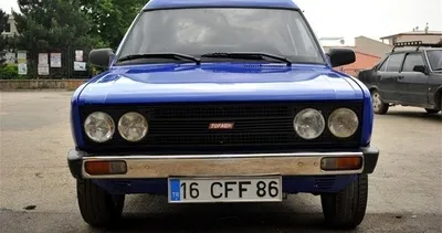 Bu 86 model Tofaş Kartal Türkiye’de tek! Bursalı usta: Çıraklık hayalimi gerçekleştirdim