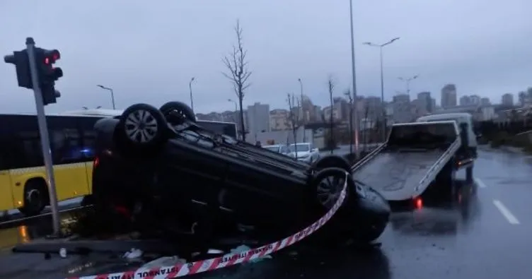 Yer Başakşehir: Feci kazada 1 ölü 2 yaralı!