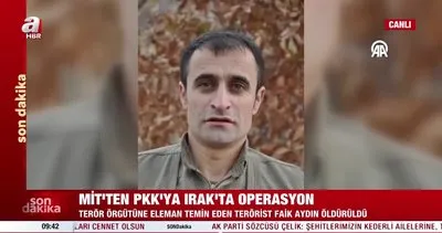 Son Dakika: MİT’ten PKK’ya Irak’ta operasyon... 160 km derinlikte etkisiz hale getirildi | Video