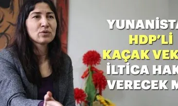 Kaçak HDP’li vekil Leyla Birlik Yunanistan’da serbest kaldı!