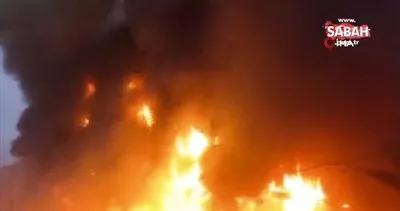 Pakistan’da mobilya çarşısında yangın: 5 ölü | Video