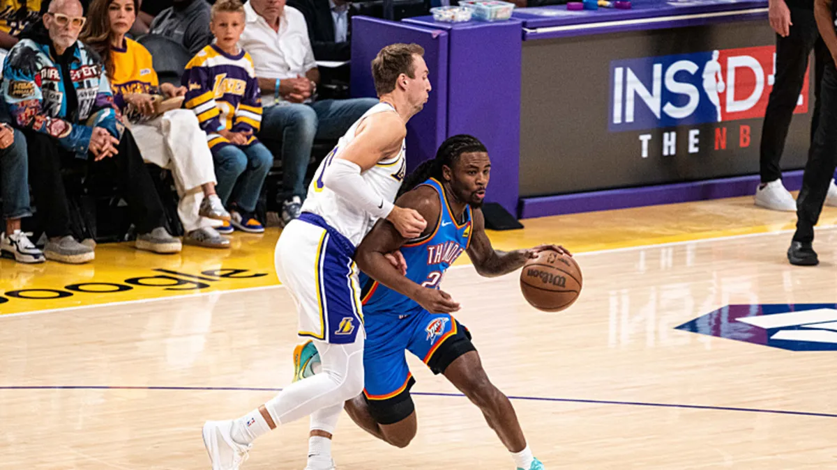NBA play-off’larında Thunder, Lakers karşısında durumu 3-0 yaptı NBA play-off’larında Thunder, Lakers karşısında durumu 3-0 yaptı