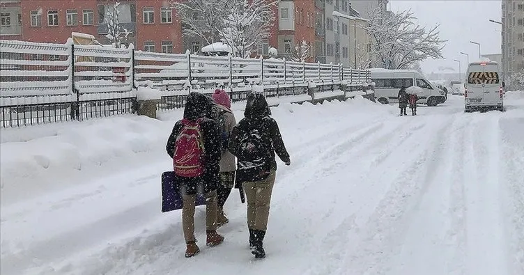 Valilik duyurdu: Yozgat ve 3 ilçesinde eğitime kar engeli