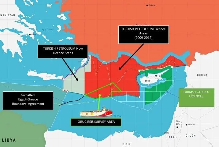 Türkiye'nin Doğu Akdeniz'deki hamleleri panikletti! Doğu Akdeniz'de gerilim tırmanıyor