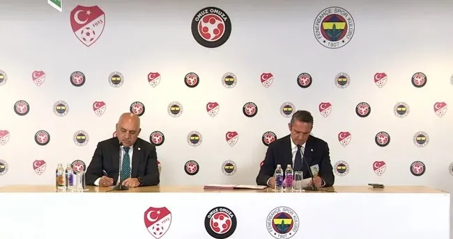 Konteyner bağışı imza töreninde Ali Koç ve Mehmet Büyükekşi'den önemli açıklamalar!