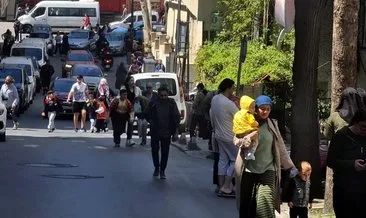 Deprem korkusu vatandaşı sokağa döktü #istanbul
