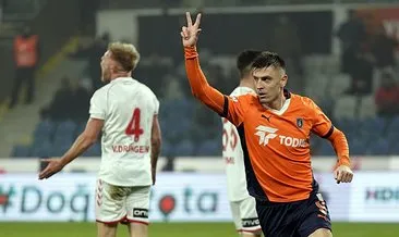 Süper Lig: Başakşehir, Samsun’u rahat geçti!