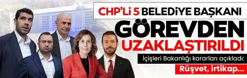 Görevden Uzaklaştırılan Belediyeler