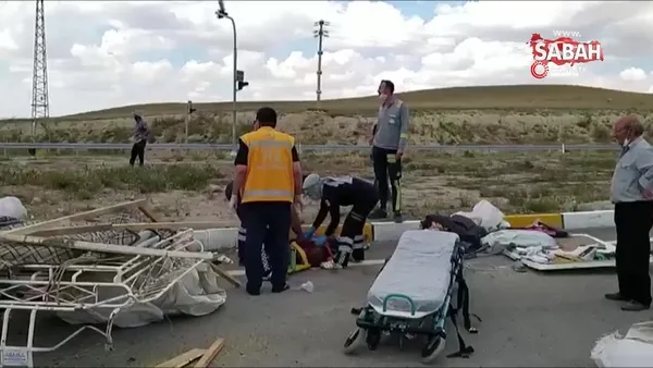 konya da tarim iscilerini tasiyan minibus ile tir carpisti ilk belirlemelere gore 6 kisi hayatini kaybetti video