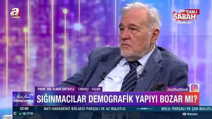 İlber Ortaylı'dan muhalefete mesaj! 'Sığınmacıları atalım diyorlar neyi atıyorsun?' | Video