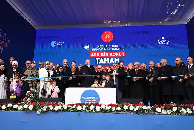 455 bininci konut teslim edildi! Başkan Erdoğan: Alnımız ak olarak sizin karşınızdayız!