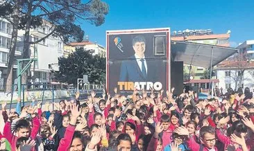 TIRATRO 11 bin öğrenciyle buluştu