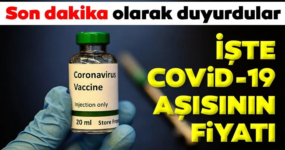 Corona Virus Asisi Ile Ilgili Son Dakika Gelisme Iste Covid 19 Asisinin Fiyati Son Dakika Haberler