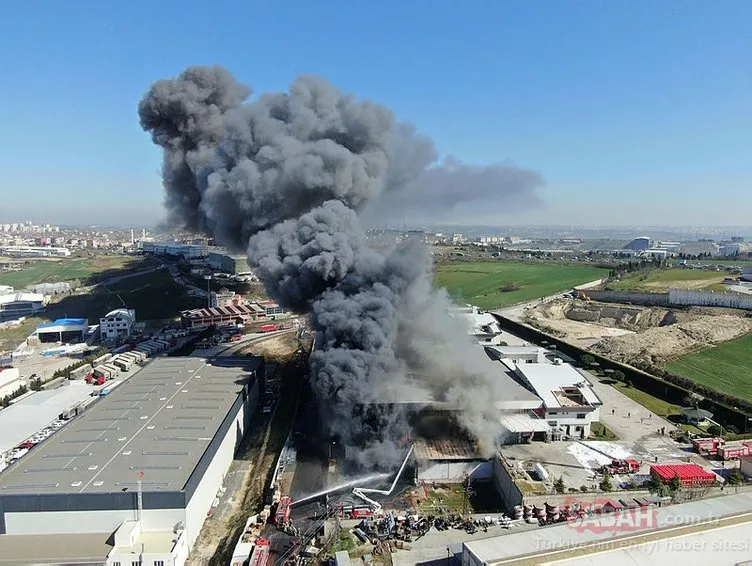 Son Dakika: İstanbul-Hadımköy’de korkutan yangın!