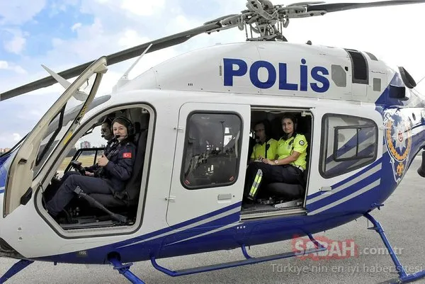 Adana'da helikopter destekli trafik denetiminde; kurallara uymayan sürücülere ceza yağdı