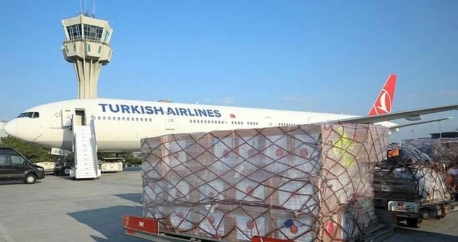 Türkiye’den Ukrayna’ya yardım malzemeleri ulaştı