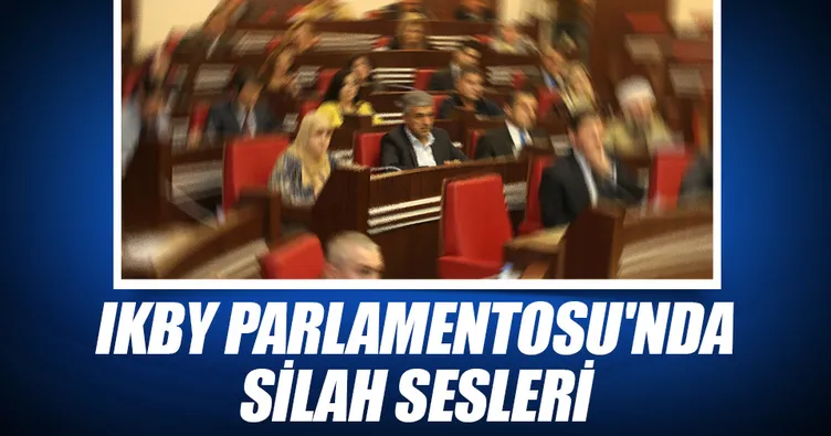 IKBY Parlamentosu’nda silah sesleri