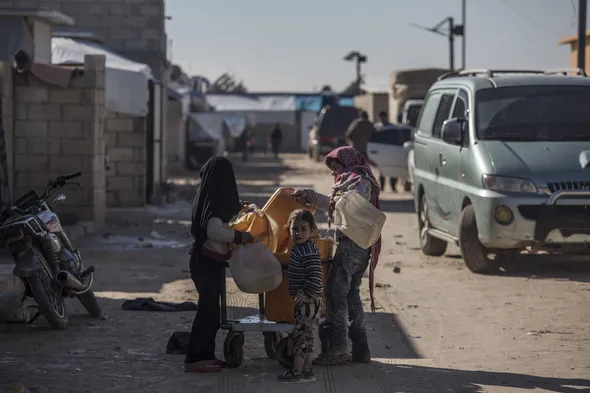 Terör örgütü PKK/YPG'den kurtulan köyden ilk kareler...