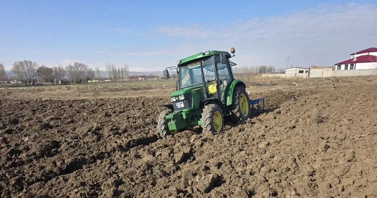 Tarım arazilerinde sürümler başladı