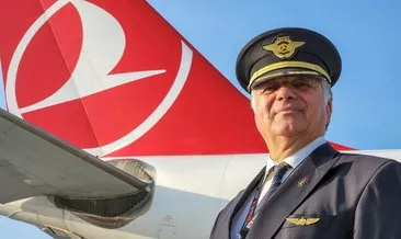 Türk Hava Yolları’nın emektar kaptanı Ceyhan Yılmazcan 48 yıllık gökyüzü kariyerini noktaladı