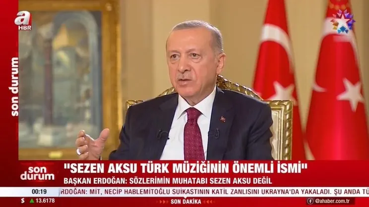Başkan Erdoğan'dan Sezen Aksu açıklaması: Benim oradaki hitabımın muhatabı Sezen Aksu değildir | Video