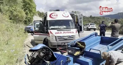 Düzce’de patpat devrildi: 8 yaralı | Video