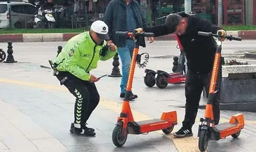 Scooter’lara ‘yasaklı bölge’ sınırı