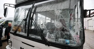 Otobüse nacakla saldıran şüpheli yakalandı #sivas