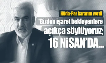 HÜDA PAR Genel Başkanı Yapıcıoğlu: EVET diyoruz