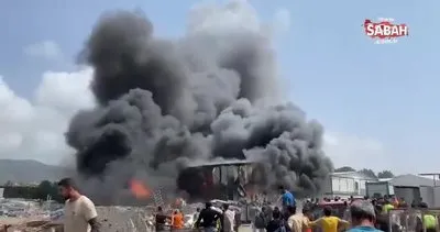 Fethiye’de oteller bölgesinde yangın | Video