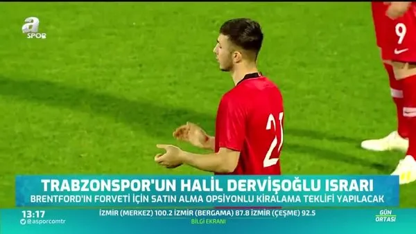 Trabzonspor'un Halil Dervişoğlu ısrarı videosunu izle ...