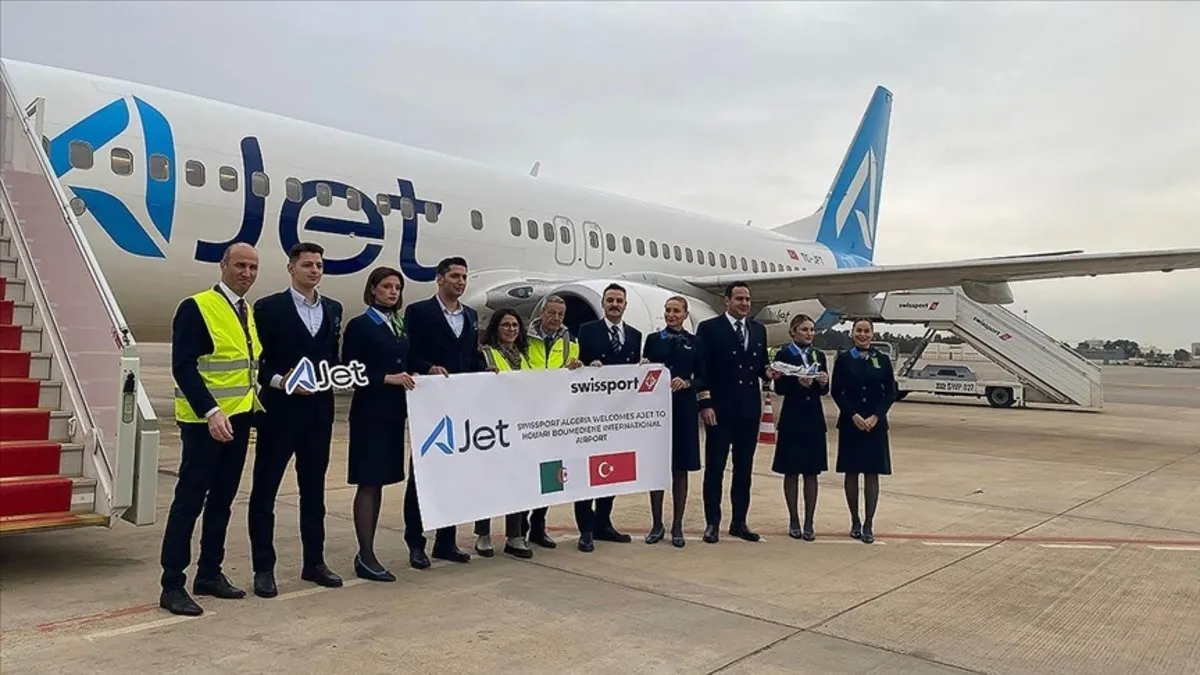 İstanbul- AJet’in yeni yılda ilk rotası Cezayir oldu İstanbul- AJet’in yeni yılda ilk rotası Cezayir oldu