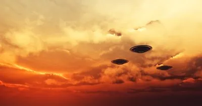 Amerika’da görülen UFO, İngiltere’de ortaya çıktı!