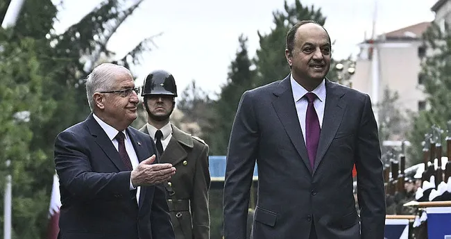 Bakan Güler, Katarlı mevkidaşı ile görüştü Bakan Güler, Katarlı mevkidaşı ile görüştü
