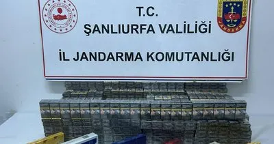 Viranşehir ve Suruç'ta kaçak sigara alkol ve çay ele geçirildi #sanliurfa
