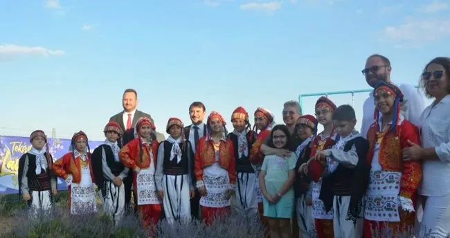 Tekirdağ’da 5. Lavanta Şenliği renkli görüntülere sahne oldu