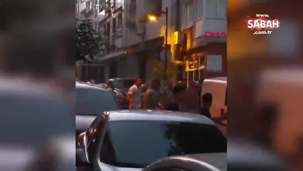 Zeytinburnu'nda yan baktın kavgası kamerada | Video